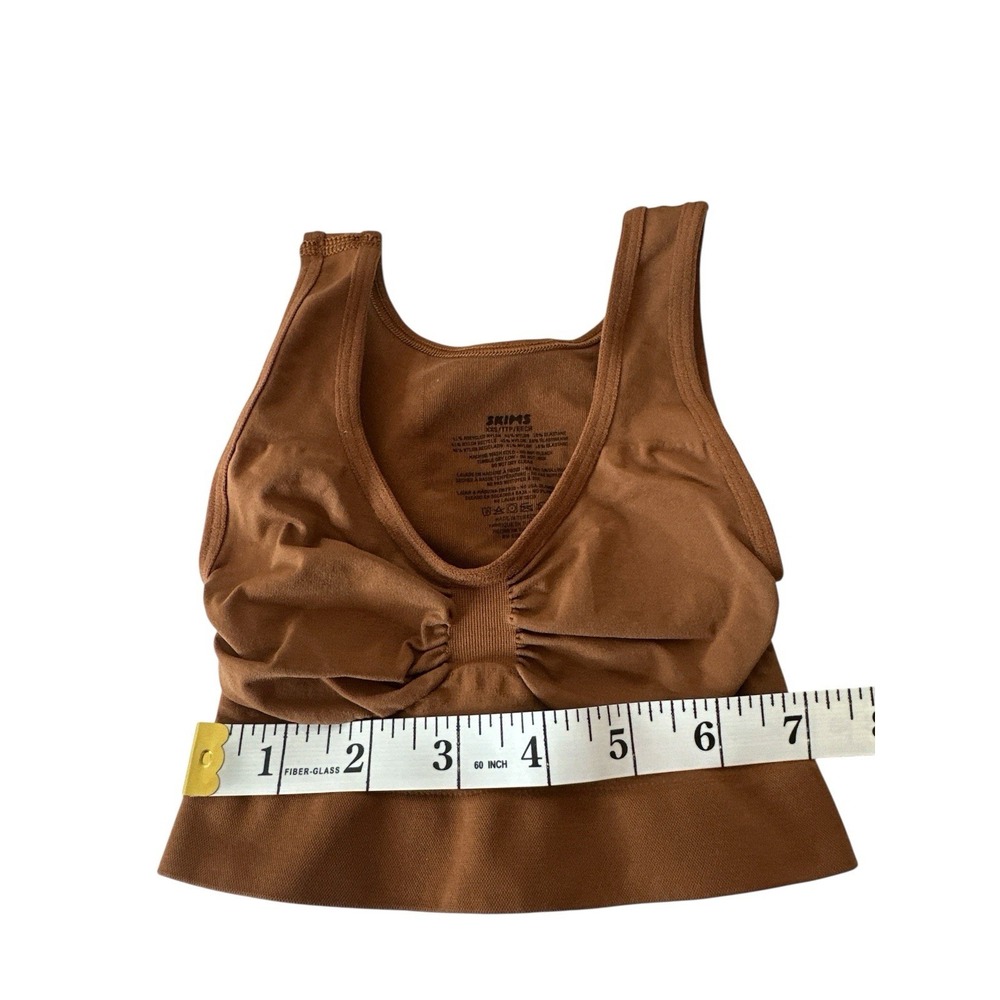 Skims Seamless Sculpt‎ Plunge Bralette Women's Size XXS New - Picture 4 of 5